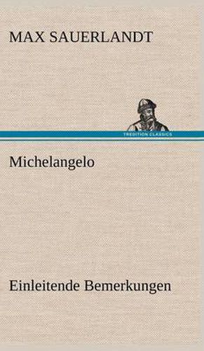 Cover image for Michelangelo