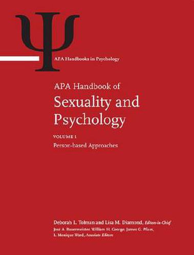 Cover image for APA Handbook of Sexuality and Psychology