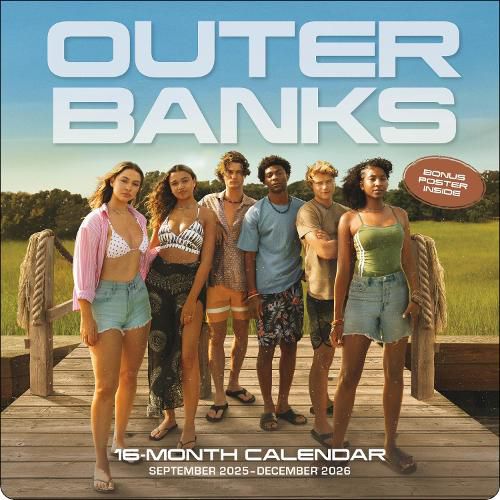 Cover image for Outer Banks 16-Month 2025-2026 Wall Calendar with Bonus Poster