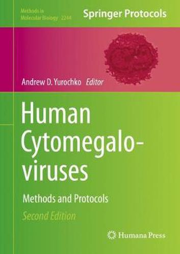 Cover image for Human Cytomegaloviruses: Methods and Protocols