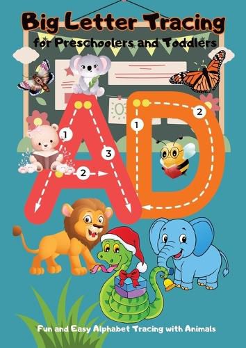 Cover image for BIG Letter Tracing for Preschoolers and Toddlers