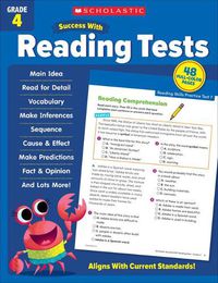 Cover image for Scholastic Success with Reading Tests Grade 4