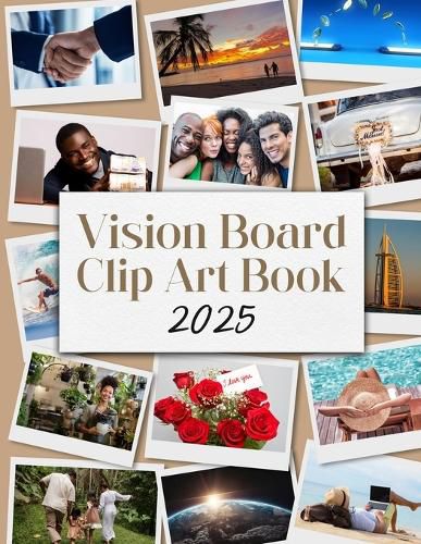 Cover image for Vision Board Clip Art Book 2025