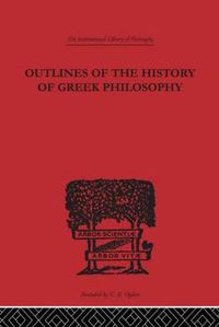 Cover image for Outlines of the History of Greek Philosophy