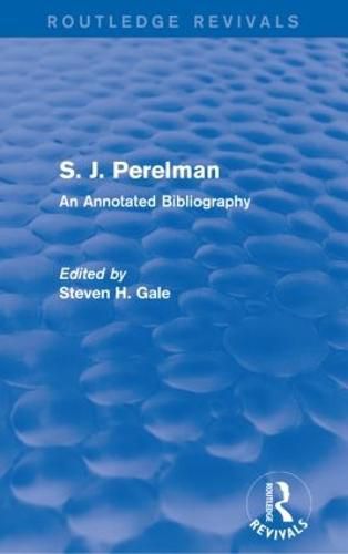 S. J. Perelman: An Annotated Bibliography