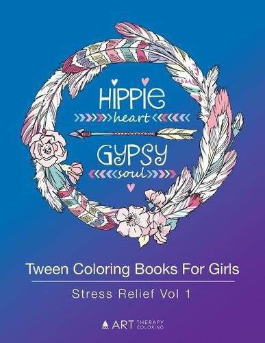 Cover image for Tween Coloring Books For Girls