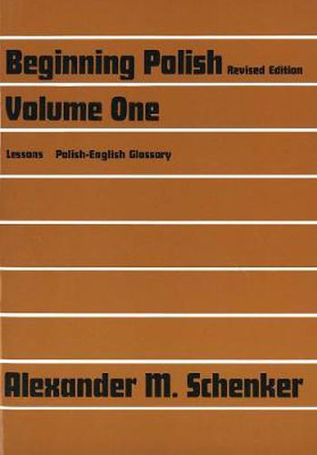 Cover image for Beginning Polish: Volume 1