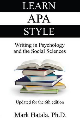 Cover image for Learn APA Style: Writing in Psychology and the Social Sciences