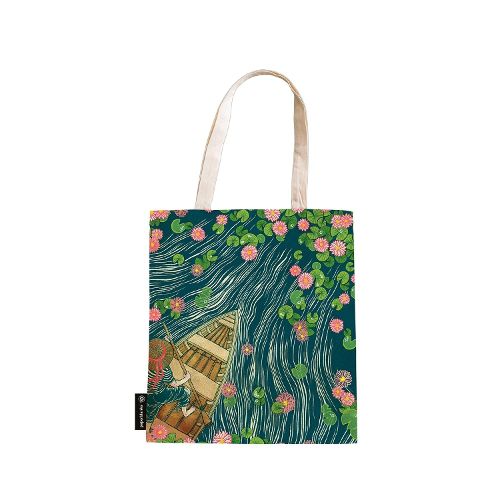Cover image for Lotus River (Living with Yuko) Canvas Bag