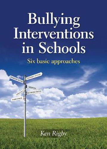 Cover image for Bullying Interventions in Schools: 6 Basic Approaches