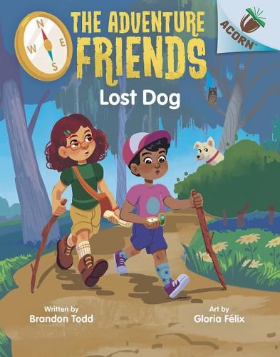 Cover image for Lost Dog: An Acorn Book (the Adventure Friends #2)