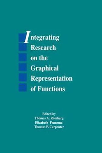 Cover image for Integrating Research on the Graphical Representation of Functions