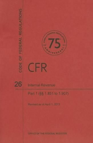 Cover image for Internal Revenue, Part 1, Sections 1.851 to 1.907