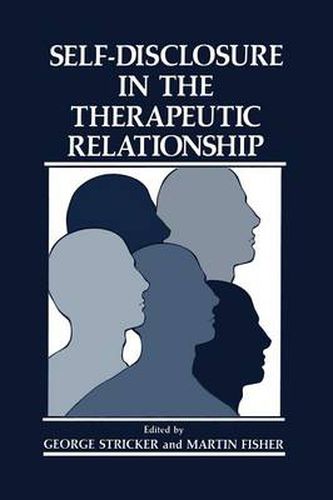 Cover image for Self-Disclosure in the Therapeutic Relationship