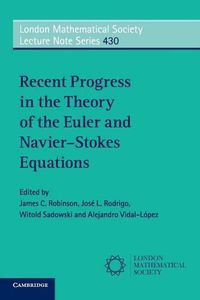 Cover image for Recent Progress in the Theory of the Euler and Navier-Stokes Equations