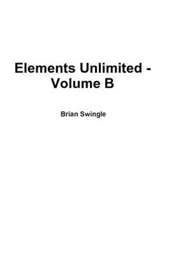 Cover image for Elements Unlimited - Volume B