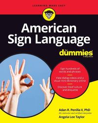 Cover image for American Sign Language For Dummies + Videos Online