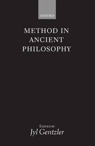 Cover image for Method in Ancient Philosophy