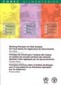 Cover image for Working principles for risk analysis for food safety for application by governments (Codex Alimentarius)