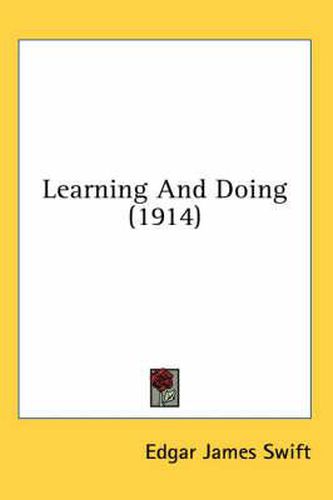Cover image for Learning and Doing (1914)