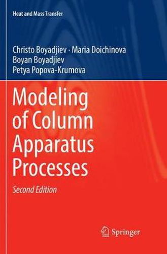 Cover image for Modeling of Column Apparatus Processes