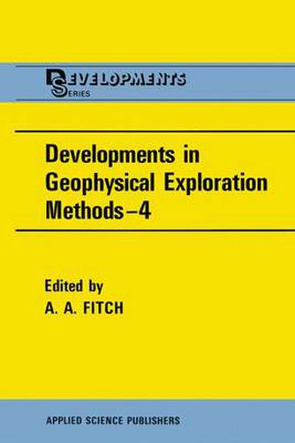 Cover image for Developments in Geophysical Exploration Methods-4