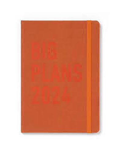 Big Plans - A5 - Rusty- Week to view - Multi Language 2025 Diary