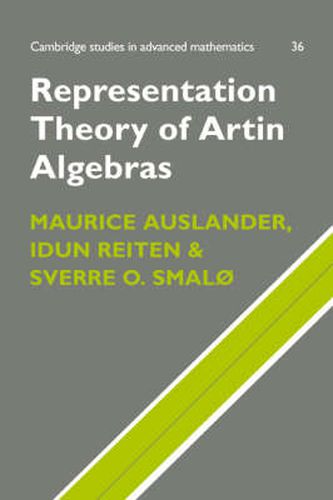 Cover image for Representation Theory of Artin Algebras