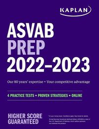 Cover image for ASVAB Prep 2022-2023: 4 Practice Tests + Proven Strategies + Online