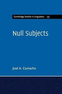 Cover image for Null Subjects