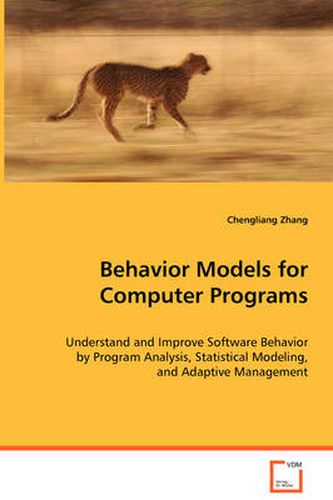 Cover image for Behavior Models for Computer Programs