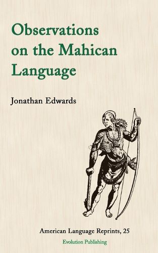 Cover image for Observations on the Mahican Language