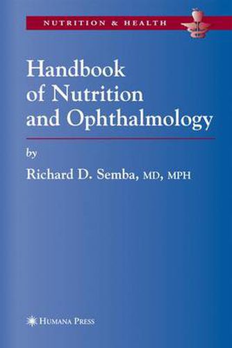 Cover image for Handbook of Nutrition and Ophthalmology
