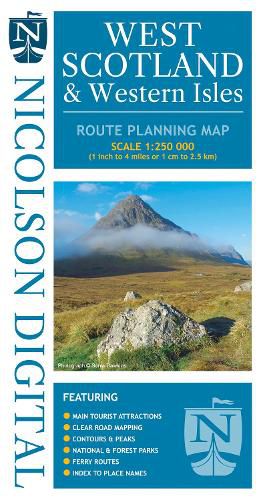 Cover image for Nicolson West Scotland & Western Isles