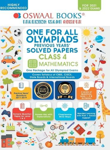 Cover image for One for All Olympiad Previous Years' Solved Papers