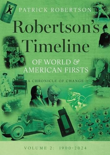 Cover image for Robertson's Timeline of World & American Firsts