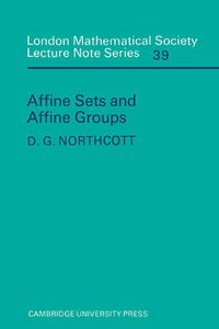 Cover image for Affine Sets and Affine Groups