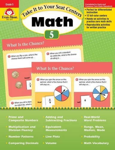 Take It to Your Seat Math Centers Grade 5