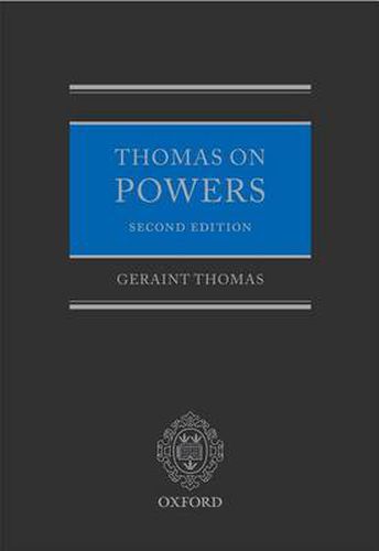 Cover image for Thomas on Powers