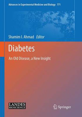 Cover image for Diabetes: An Old Disease, a New Insight