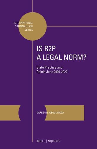 Cover image for Is R2P a Legal Norm?