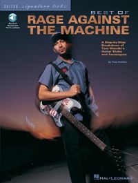 Cover image for The Best Of Rage Against The Machine: Guitar Signature Licks