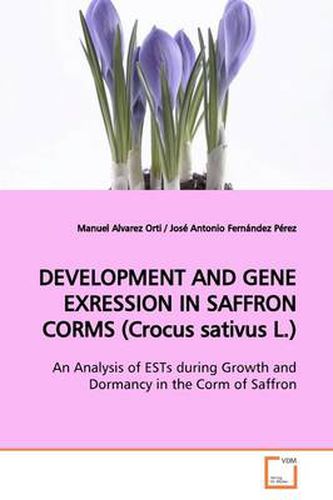 Cover image for DEVELOPMENT AND GENE EXRESSION IN SAFFRON CORMS (Crocus Sativus L.)