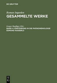 Cover image for Einfuhrung in die Phanomenologie Edmund Husserls