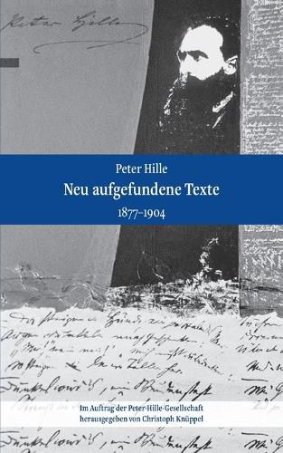 Cover image for Peter Hille - Neu aufgefundene Texte