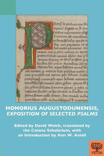 Cover image for Honorius Augustodunensis, Exposition of Selected Psalms