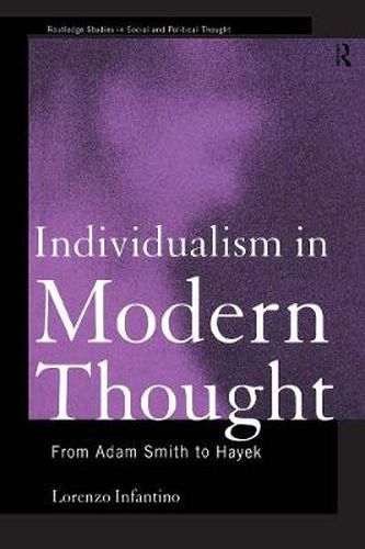 Cover image for Individualism In Modern Thought: From Adam Smith to Hayek