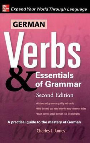 Cover image for German Verbs & Essentials of Grammar