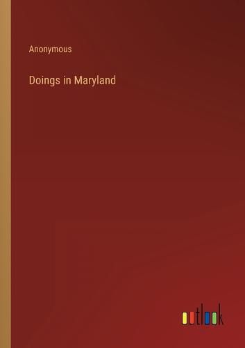 Cover image for Doings in Maryland