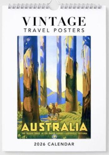 Cover image for Vintage Travel Posters 2026 Wall Calendar